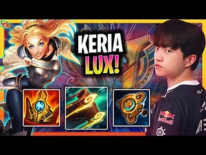 KERIA IS A BEAST WITH LUX! | T1 Keria Plays Lux Support vs Blitzcrank! Season 2024