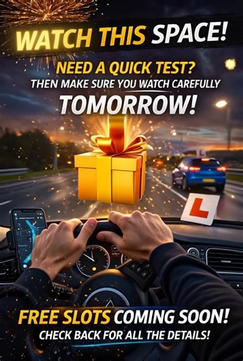 “🚨 ATTENTION ALL IRISH LEARNERS! 🚨 That ‘L’ plate wait is about to get a serious shortcut… 🇮🇪😏 Something BIG drops TOMORROW – FREE cancellation slots (quick tests!) incoming and they go in seconds! 🎁 Fed up with the long queues at your local centre? Ready to snag an earlier date in Dublin, Cork, Galway, Limerick, or wherever suits? Or just ready to nail that RSA test first time? Keep your eyes on the page. Make sure you hit the follow button 🚀🚗🔥 Who’s gearing up to grab one and finally 