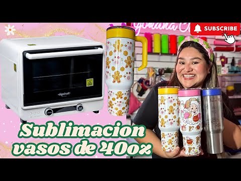 Cómo sublimar un vaso de 40 súper fácil en el horno