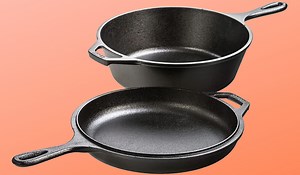 The Lodge Combo Cooker is a deep skillet, fryer and Dutch oven in one — and it's on sale