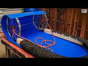 DIY Winter Sled: Rugged, Reliable, and Ready for Snow!