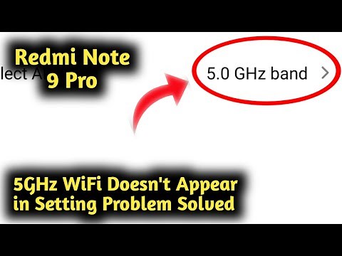 Fix 5GHz WiFi Doesn't Appear in Setting For MIUI