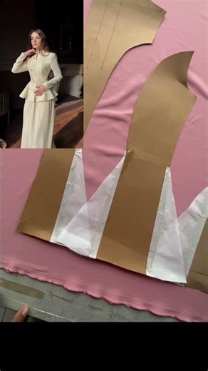 Dress pattern making #jahit