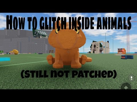 How to glitch inside animals in ftap