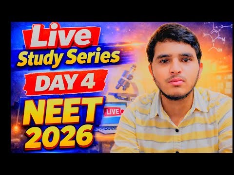 Live Study Challenge Day 4 100 Daily Target #motivation #study #neet2026 #tips #studyvlog