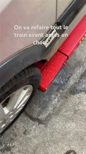 Triangle plié sur #opel #mecanique #automobile #diy