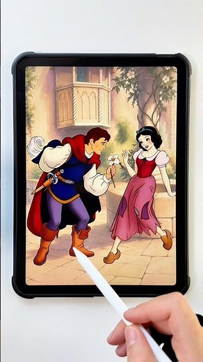 Prince Florian Snow white glow up #glowup #prince #disney #snowwhite #disneyclassics