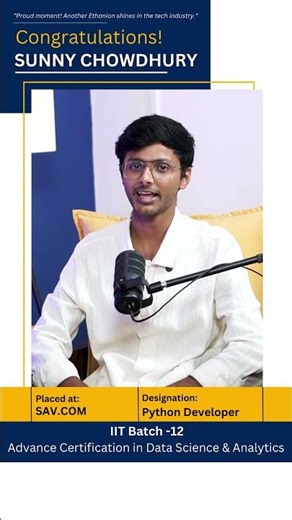 Real Ethans Tech Review by Sunny 🔥 Training & Placement Experience #StudentReview #CareerGrowth