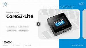 新品｜CoreS3-Lite，可编程物联网控制器