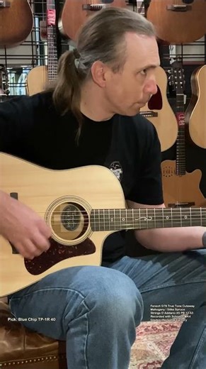True Tone dreadnought is beyond AMAZING!!!! @FenechGuitars