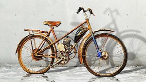 Old 1956 Motorised Bicycle Restoration #restoration #restorationvideos #restore #diy #doit #doityourself #crafts #craftsman #craftsmanship #PerfectRestoration #asmr #asmrrestoration | Mary Morillo
