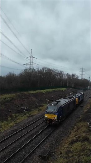 Class 68 On A Test Run #train #railway #railways