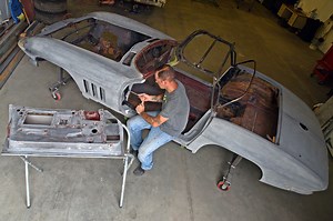 How to Repair a C2 Corvette Door