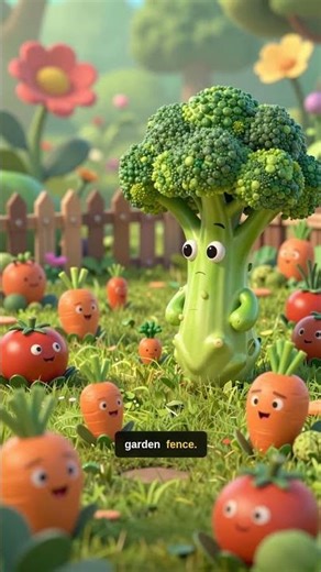 🥦 Broky the Broccoli Hero! #storytale #kidsanimation