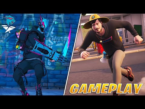 Fortnite MrBeast & MrBeast6000 Skins Gameplay!