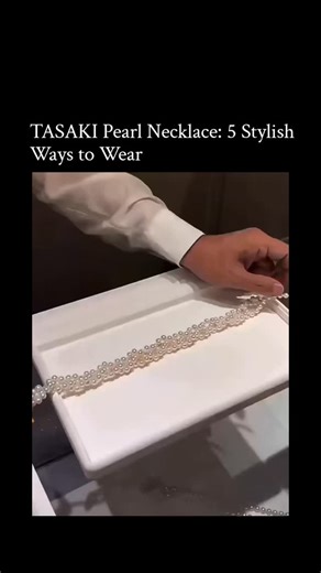 @rochak.hindigyan on Instagram: "This post demonstrates versatile styling techniques for TASAKI long pearl necklaces, taught by brand staff, showing arrangements like asymmetric drapes, knotted chokers, and multi-strand wraps in a 58-second tutorial video. Authored by a Japanese beauty influencer specialising in cosmetics and luxury accessories, it highlights her extensive experience with high-end items, having spent over £200,000 on beauty products, and quotes her earlier tip on adjusting bag s