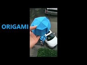ORIGAMI How to make parachutes, wallets & drawers easily with papers #origami #papercrafts #diy