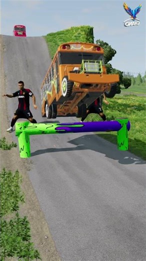 🔥 Omnibus trifft Baumstamm: Epischer Unfall! 🤣