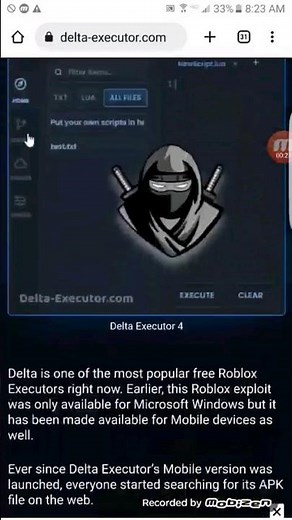 Tutorial how to download delta executor in mobile #roblox