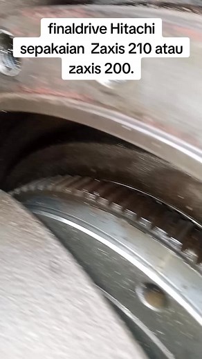 Jual Final Drive Hitachi Zaxis 210/200 Kondisi 80%