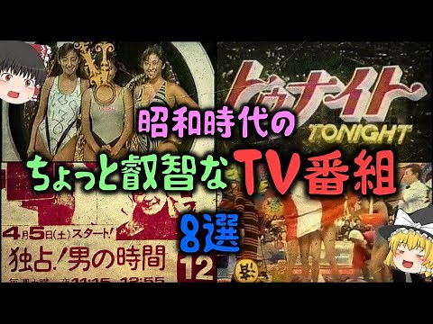 【ゆっくり解説】昭和時代の「ちょっと叡智なテレビ番組」8選