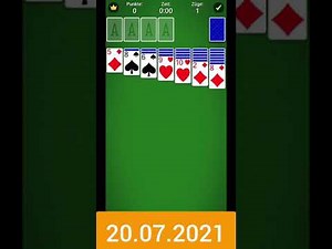 20.7.2021 (Mobilityware) Solitaire Daily Challenge in 126 moves