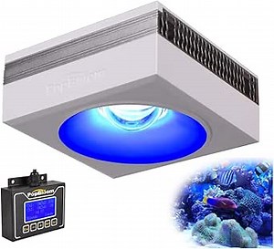 PopBloom RS90 Aquarium LED Reef Light Program Saltwater Aquariums Light 90W Led Reef Lighting for 16-24" 2ft Coral SPS/LPS Marine Fish Tank