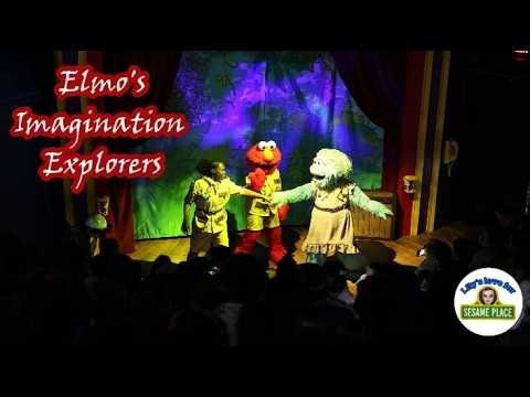 Sesame Place |Premier of Elmo's Imagination Explorers | Elmo, Rosita & Peyton #1 | 4/11/26