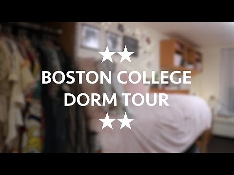 ★★ BOSTON COLLEGE FRESHMAN DORM TOUR 2020 ★★