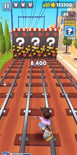 Subway surfers Holly mystery run challenge #subwaysurfers #gaming #trending #video