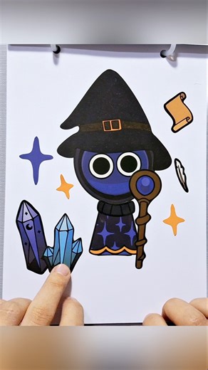 Incredibox Sprunki Retake 💜 | Sticker Book DIY