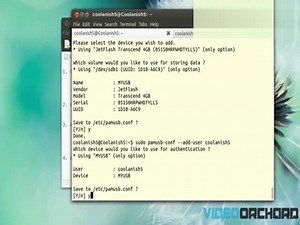 Login into Ubuntu Using USB Flash Drive