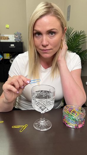 78K views · 757 reactions | Woman tries to get paper clip to float! #floating #paperclip #KatykatShow | Jasgur Crew | Facebook