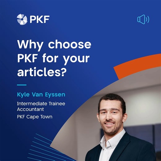 At PKF, your journey isn’t just seen – it’s heard. Whether you're just starting out or already on your way, this is a place where mentorship meets momentum. The firms in our network will challenge you, support you, and help you turn your CA(SA) ambitions into action. Start the journey with our CA Trainee Programme - https://www.pkf.co.za/careers/training-contracts/ #PKF #YourVisionOurAmbition #TraineesWithAmbition #FutureCAs | PKF in South Africa