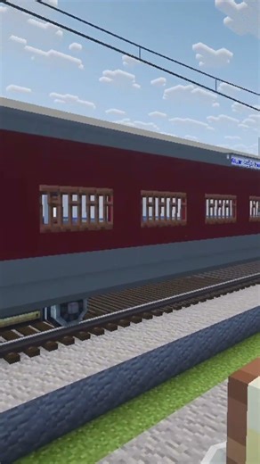 12391/92 Shramjeevi express /Indian Railways/Create mod/Minecraft/Indian Train in Minecraft