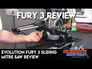 Evolution Fury 3 sliding mitre saw review