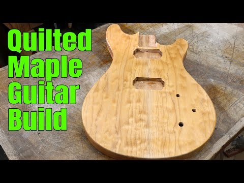 Quilted Maple Guitar Build, Part 1 | Replacing the maple top