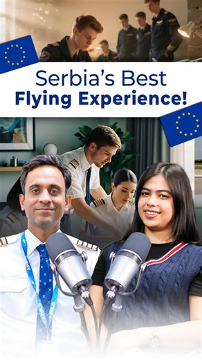 Most student pilots have no idea about this… Serbia is actually one of Europe’s most underrated and powerful destinations for professional pilot training. When I personally visited a 100-year-old government aviation club in Serbia, I was shocked — in the best way. Here’s what I found: • aircraft maintained with exceptional care • an in-house maintenance & engineering setup • three active runways with strong navigation support • breathtaking scenery (with a cliff right beside the airfield!) • kin