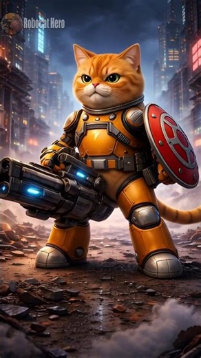 Robocat VS Dog Mutant #3danimation
