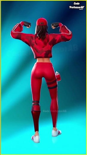 Fortnite The Largest Emote Ruby Skin Thicc 🍑😍😂