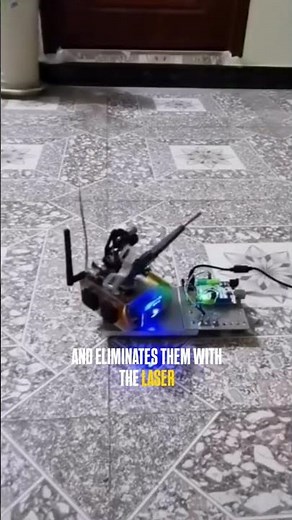 Laser Mosquito Killer ⚡ | Smart Air Defense System 🦟💥