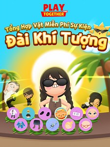 Tổng hợp vật phẩm miễn phí bạn có thể nhận trong sự kiện mới Đài khí tượng Play Together #playtogether #playtogethervng #whattoplay #gamingontiktok #update