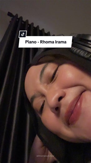 pak guru ajarin pak😂 #pianomarimain #rhomairama