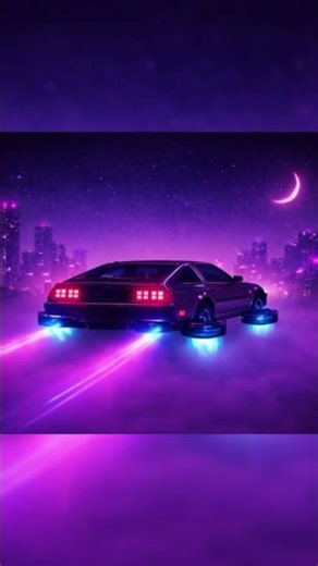 Full video on channel | Retrofuturistic Synthwave Mix 80s style #synthwave #nightcity #retrowave