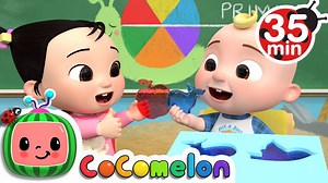 The Jello Color Song + More Nursery Rhymes & Kids Songs - CoComelon