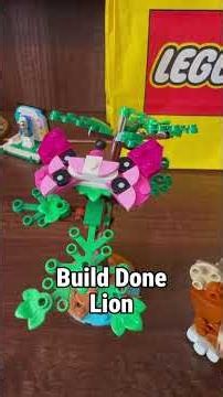 LEGO Creator 3-in-1 Wild Safari Animals (31150) Speed Build #lego #brickaddict #legogiraffe