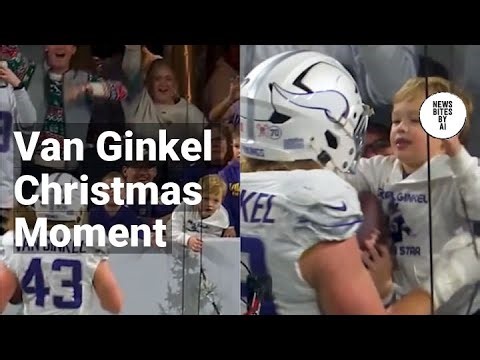 Vikings’ Van Ginkel’s Sweetest Christmas Assist to His Son