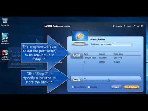 How to Create a System Image Backup in Windows 10?