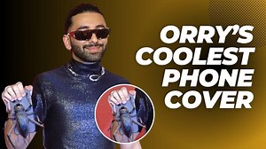 Did you notice Orry’s coolest cockroach phone case? [video]