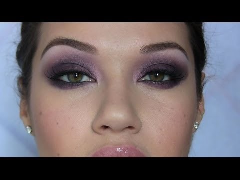 Dark Purple Smoky Eye Makeup Tutorial​​​ | Eman​​​
